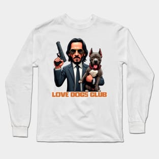 LOVE DOG (Gun) CLUB Long Sleeve T-Shirt